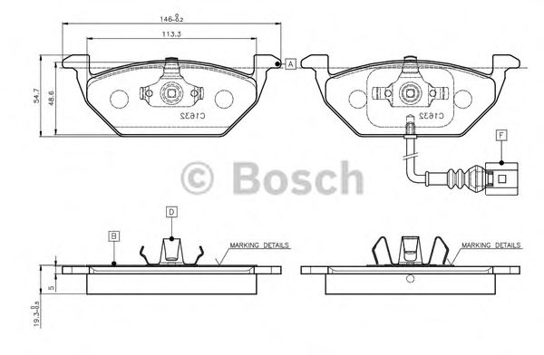 BOSCH 0 986 TB2 314