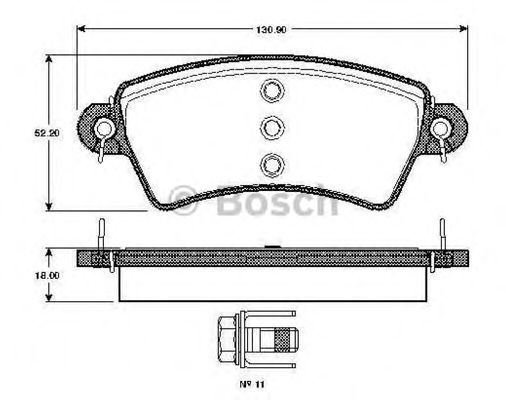 BOSCH 0 986 TB2 358