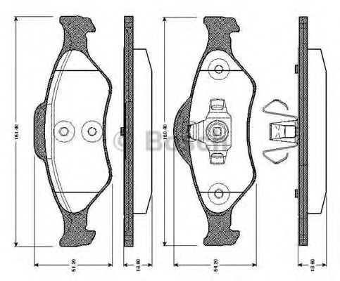 BOSCH 0 986 TB2 374