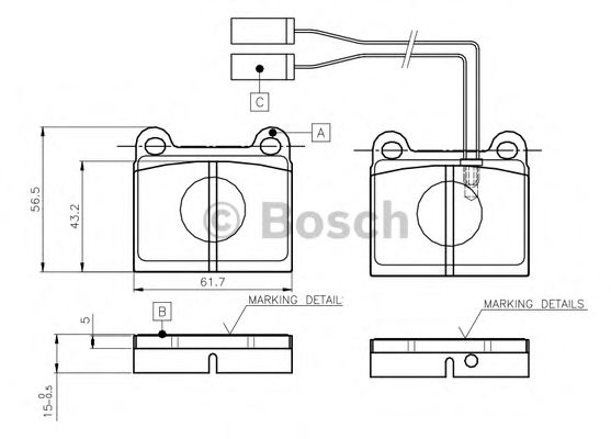 BOSCH 0 986 TB2 471