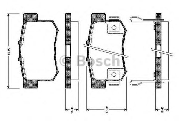 BOSCH 0 986 TB2 637