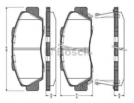 BOSCH 0 986 TB2 649