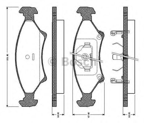 BOSCH 0 986 TB2 716