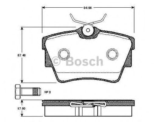 BOSCH 0 986 TB2 737