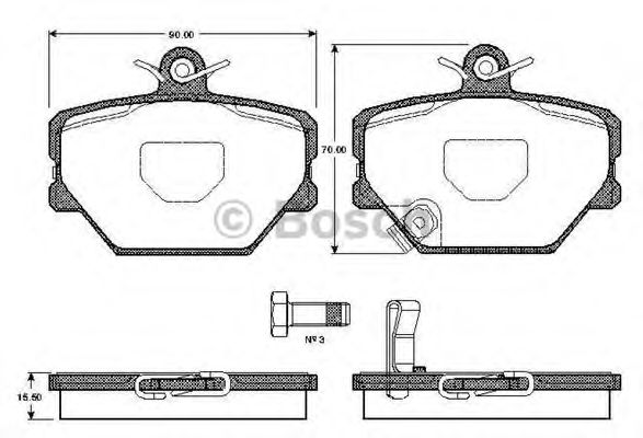 BOSCH 0 986 TB2 787