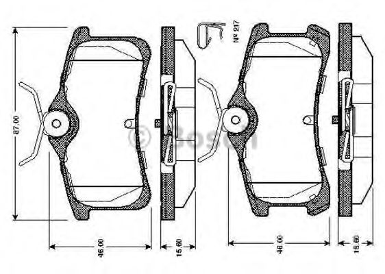 BOSCH 0 986 TB2 865