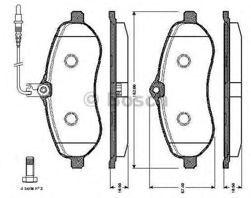 BOSCH 0 986 TB3 015