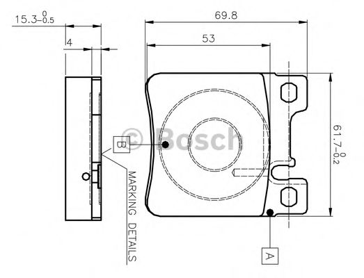 BOSCH 0 986 TB2 022