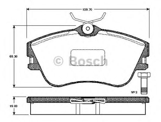 BOSCH 0 986 TB2 027