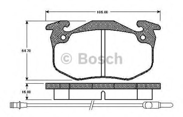 BOSCH 0 986 TB2 077