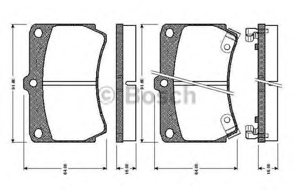 BOSCH 0 986 TB2 107