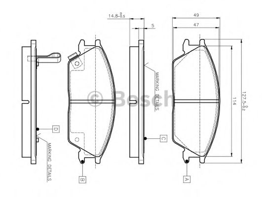 BOSCH 0 986 TB2 115