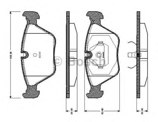 BOSCH 0 986 TB2 151