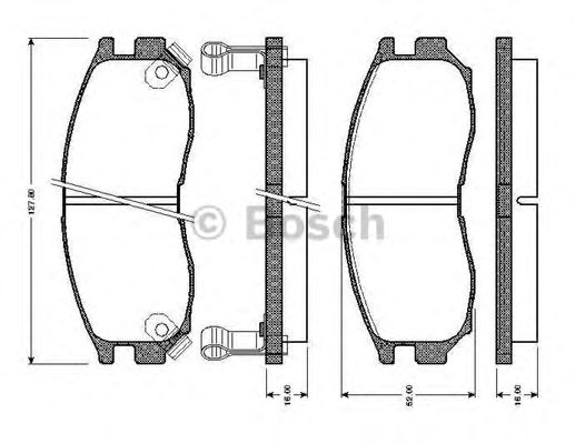 BOSCH 0 986 TB2 250