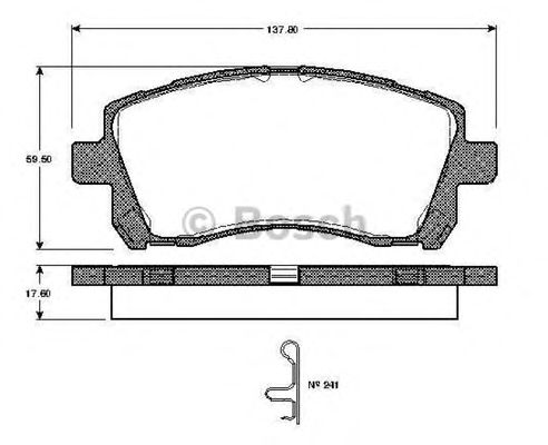 BOSCH 0 986 TB2 327