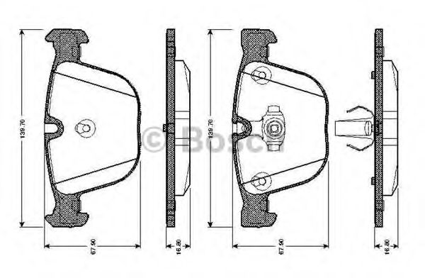 BOSCH 0 986 TB2 422