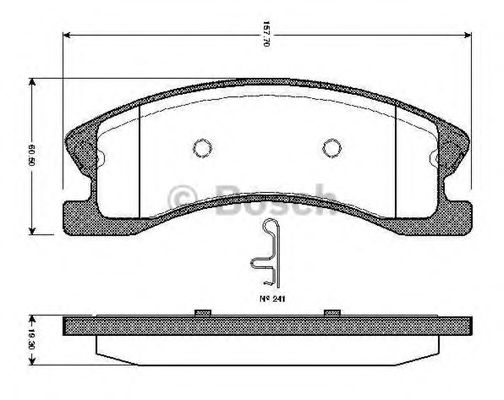 BOSCH 0 986 TB2 439