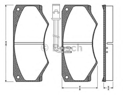 BOSCH 0 986 TB2 484