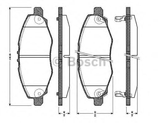 BOSCH 0 986 TB2 943