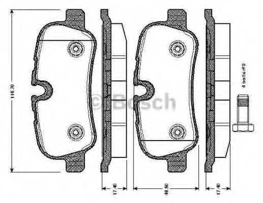 BOSCH 0 986 TB3 021