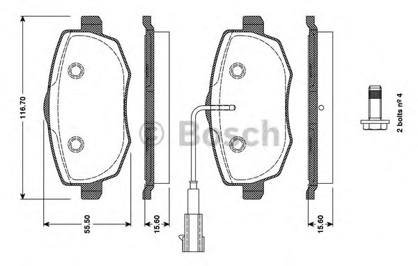 BOSCH 0 986 TB3 129