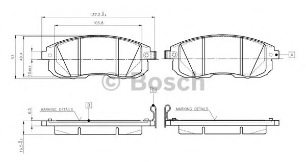 BOSCH 0 986 TB3 140