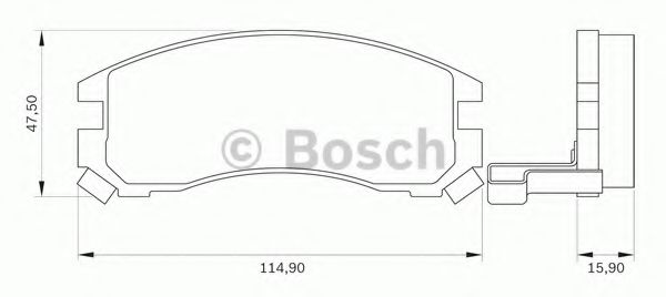 BOSCH 0 986 BB0 091