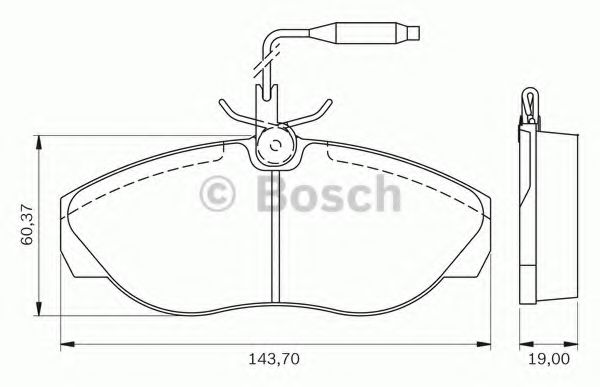 BOSCH 0 986 BB0 145