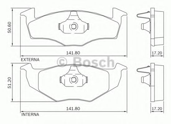 BOSCH 0 986 BB0 705