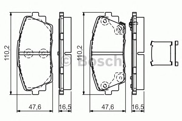 BOSCH 0 986 TB3 187