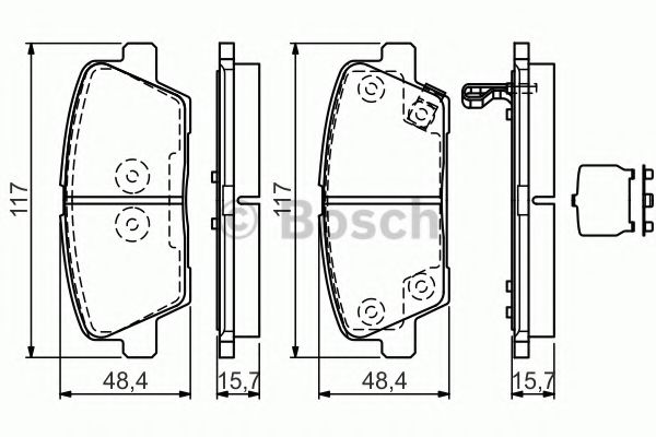 BOSCH 0 986 TB3 189