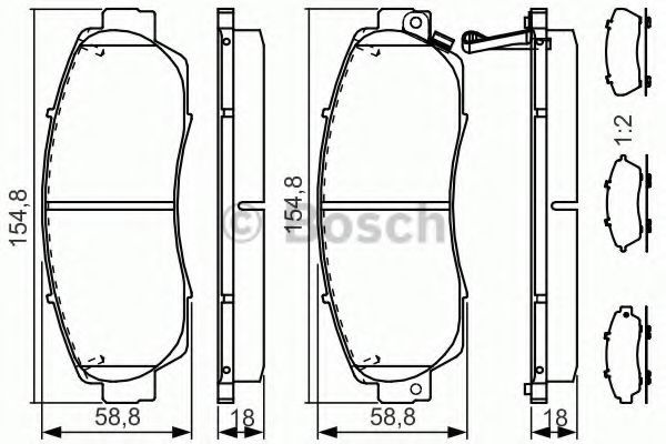 BOSCH 0 986 TB3 218