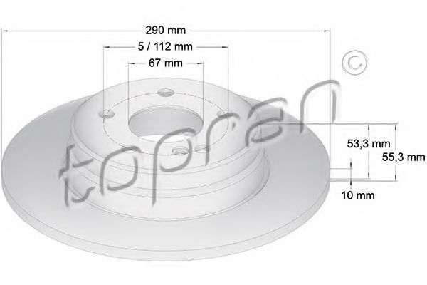 TOPRAN 400 863