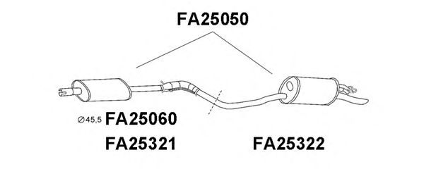 VENEPORTE FA25050