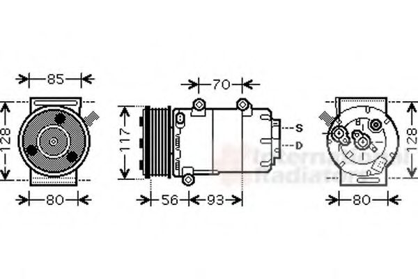 VAN WEZEL 1800K416