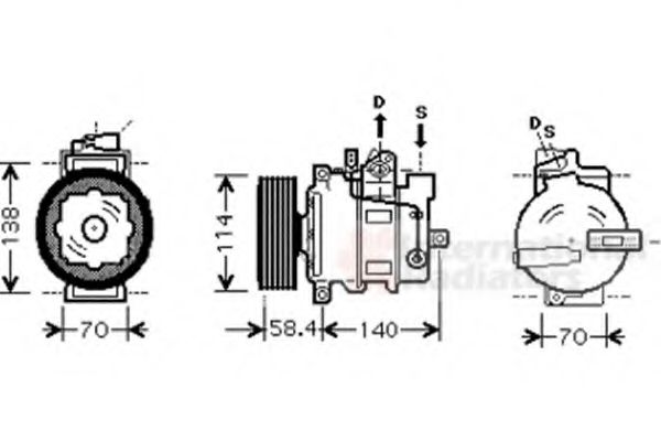 VAN WEZEL 0300K266