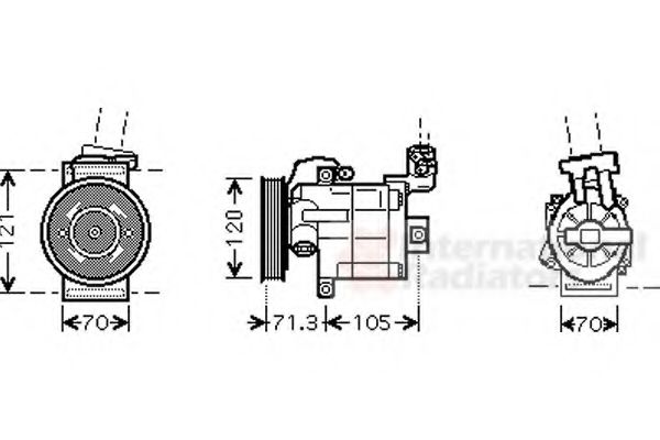 VAN WEZEL 1300K306