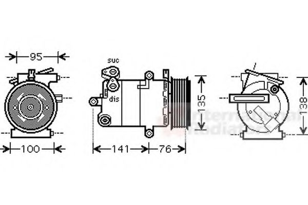 VAN WEZEL 1800K417