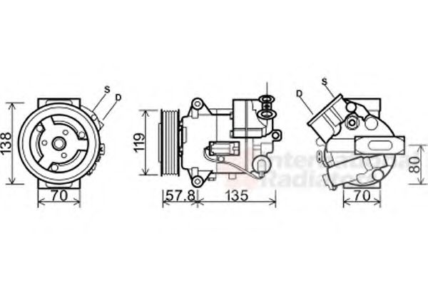 VAN WEZEL 3700K496