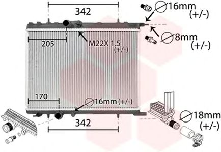 VAN WEZEL 40002300