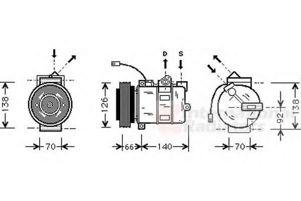 VAN WEZEL 0300K150