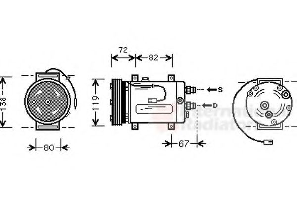 VAN WEZEL 0300K177