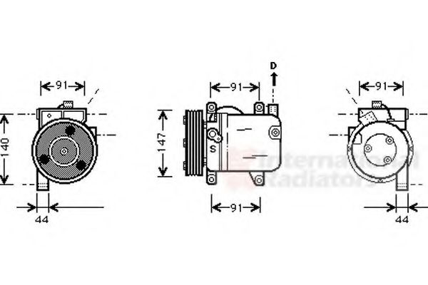 VAN WEZEL 1300K002