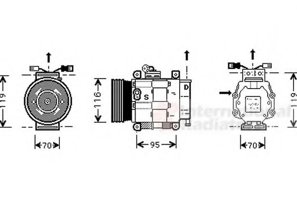 VAN WEZEL 1700K081