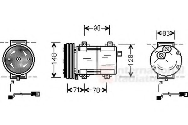 VAN WEZEL 1800K283