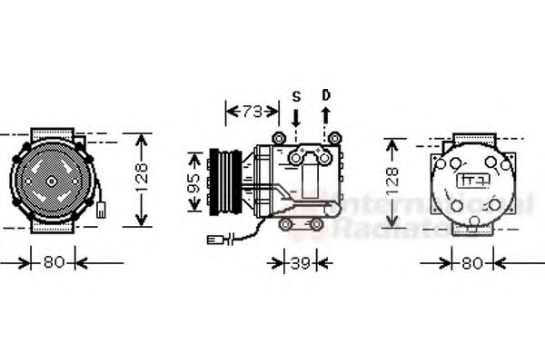 VAN WEZEL 2700K170