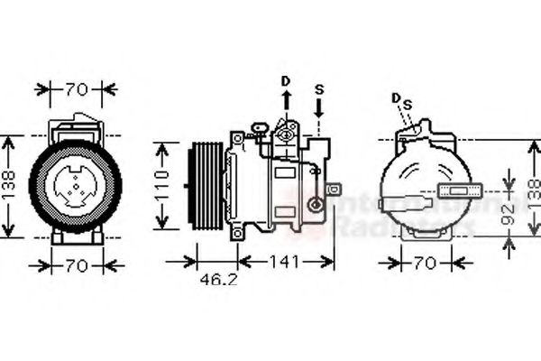 VAN WEZEL 3000K091