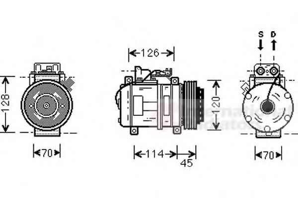 VAN WEZEL 3000K278