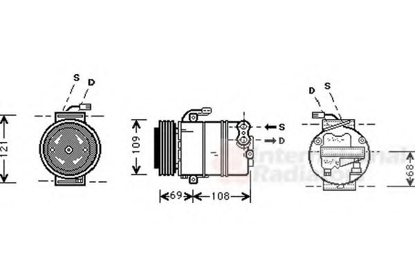 VAN WEZEL 3700K317