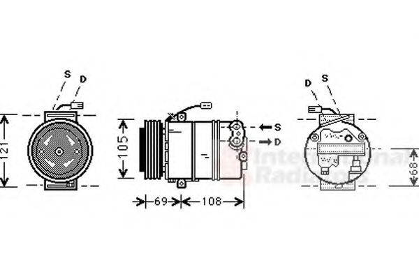 VAN WEZEL 3700K373